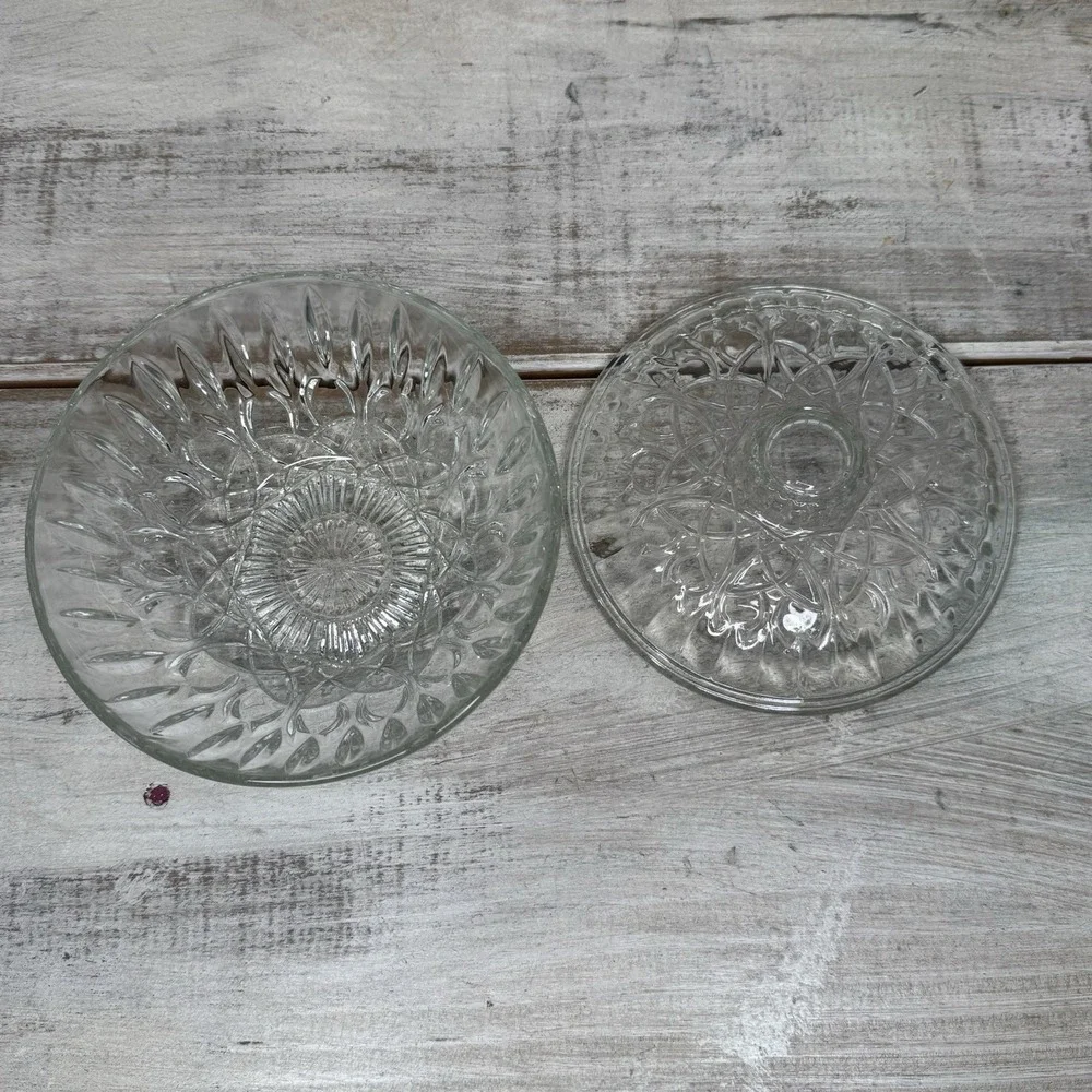 BEAUTIFUL VINTAGE CANDY DISH WITH LID‎ EUC